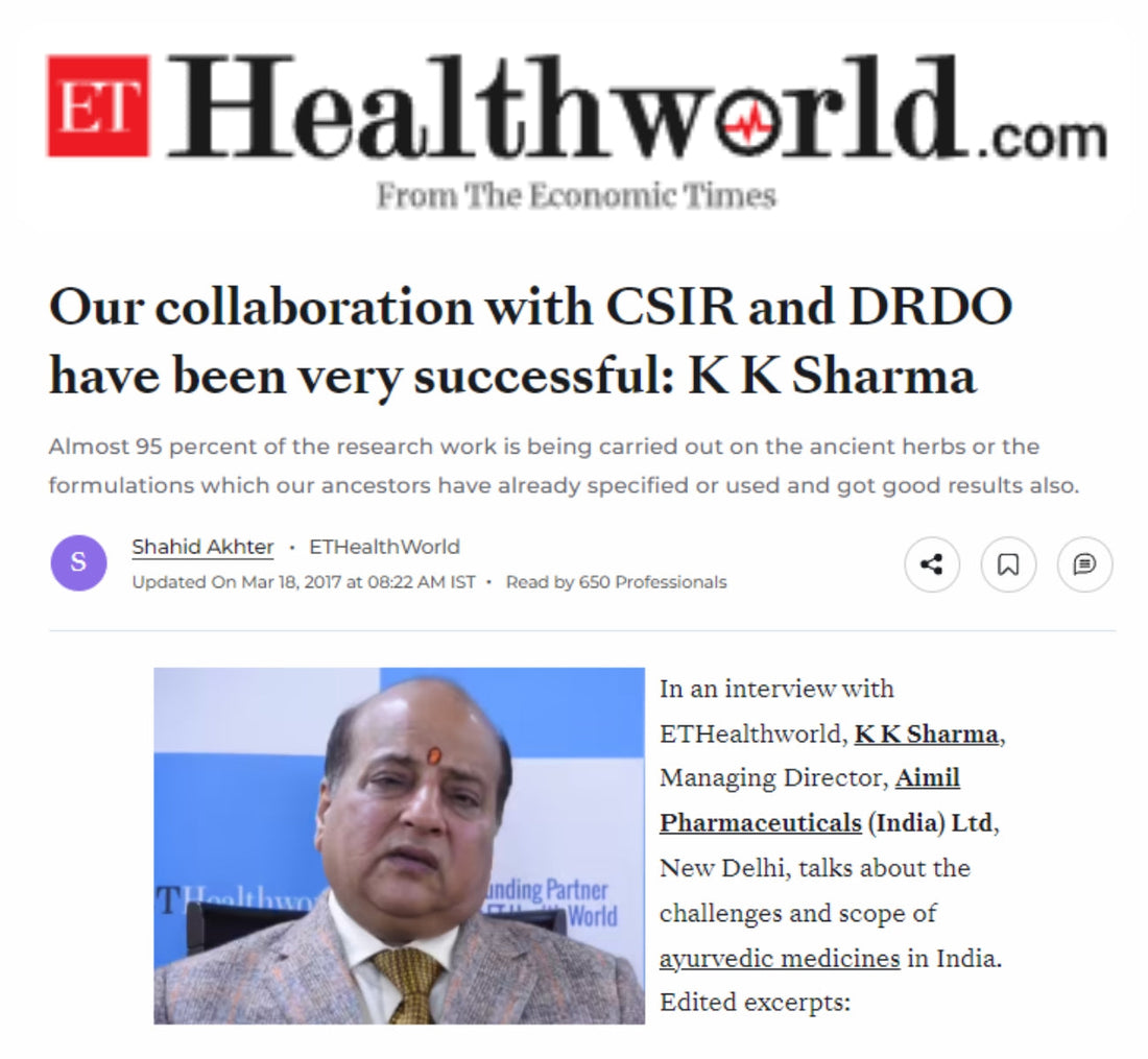 Our Collaboration with CSIR and DRDO have been very successful: K K Sharma