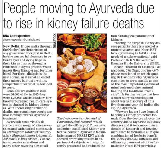 People moving to Ayurveda due to rise in kidney failure deaths