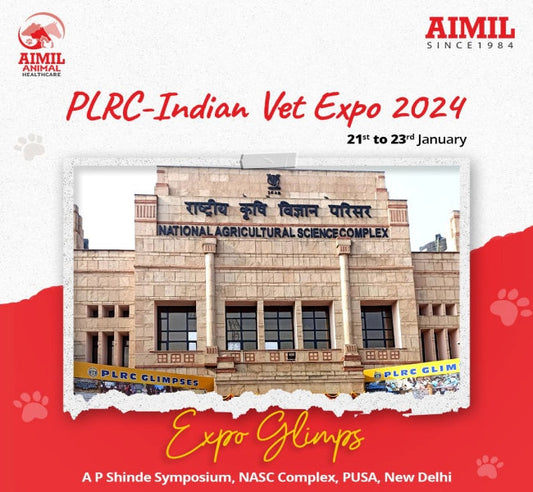 Animal Healthcare at PLRC -Indian Vet Expo 2024