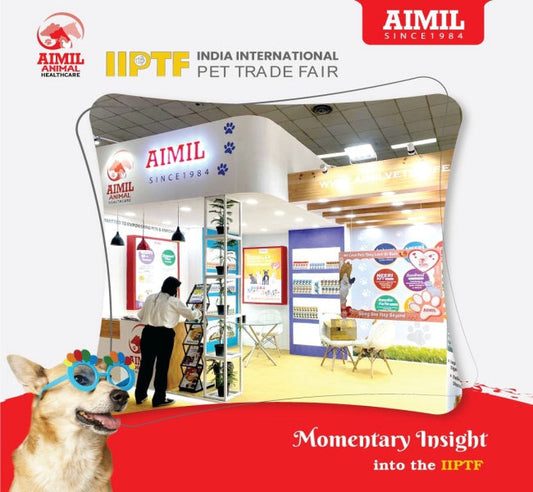 AIMIL Animal Health Spreading Joy at the Indian International Pet Fair 2023