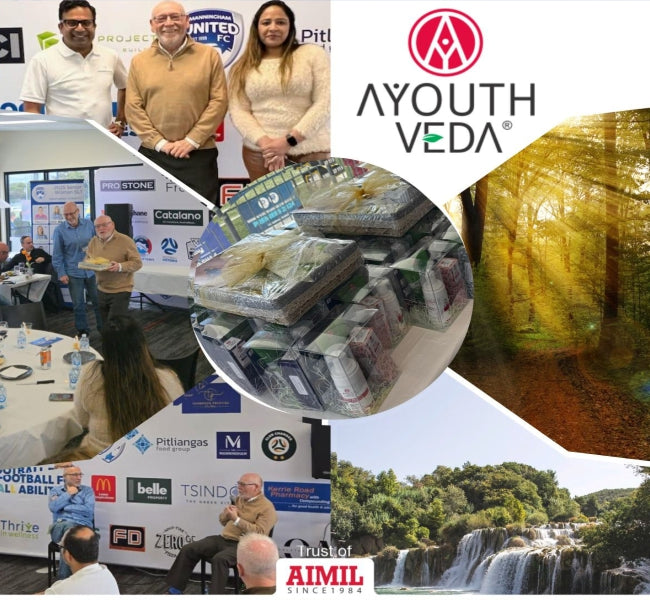 Ayouthveda Australia Partners Melbourne Football Luncheon