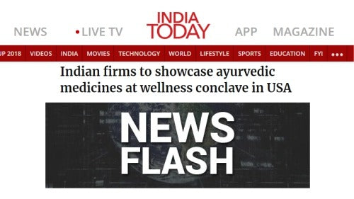 Indian firms to showcase ayurvedic medicines at wellness conclave in USA